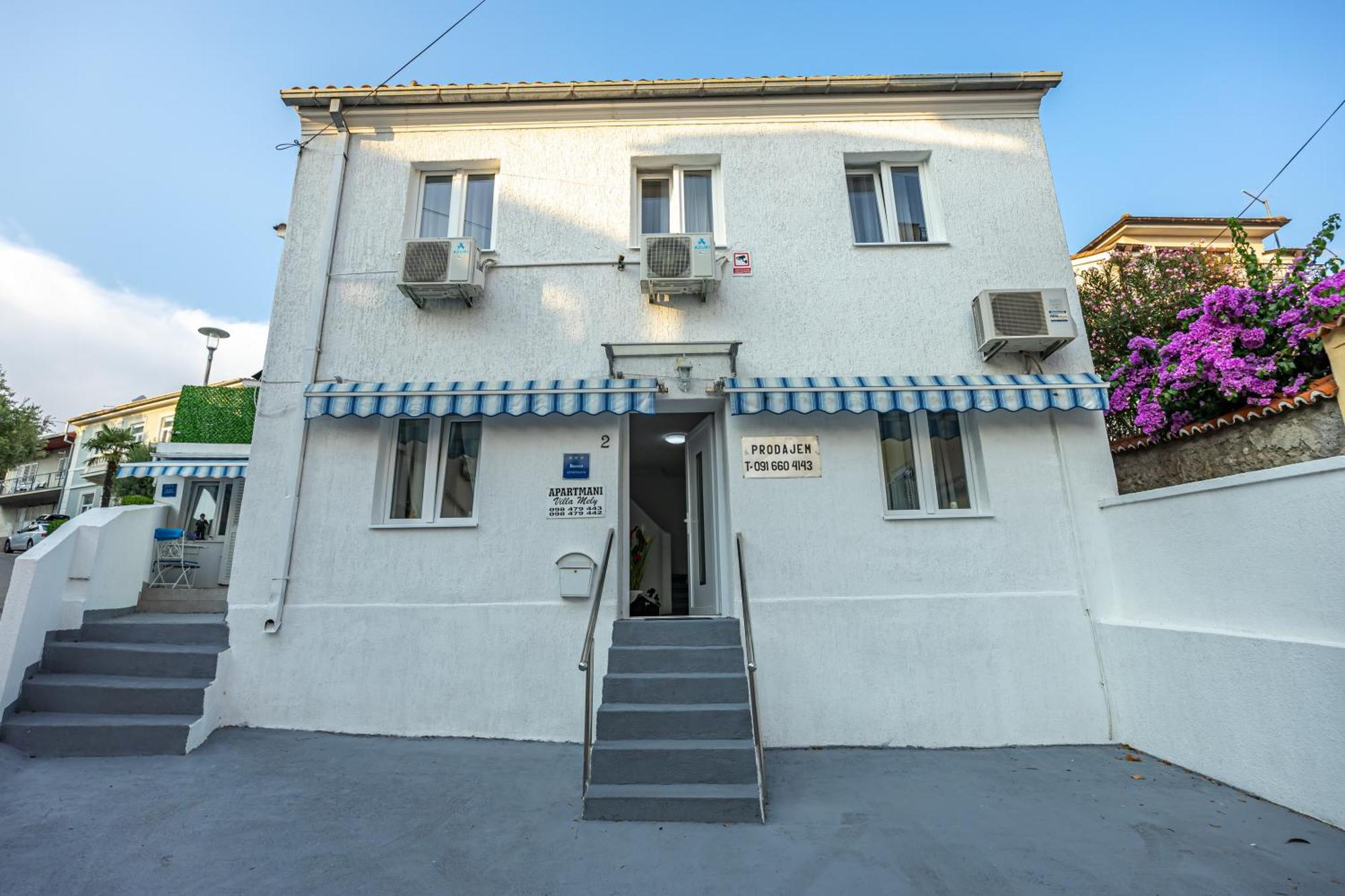 Villa Mely Crikvenica Kvarner Exterior foto